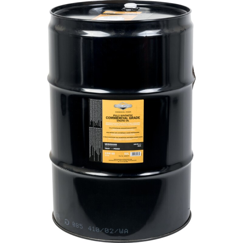 D03/FULL SYN OIL/Olej Briggs & Stratton/Syntetyczny/Do silników Vanguard/15W50/60l 60 l (Na zamówienie)