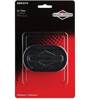 D01/AIR FILTER B&S 500E 550E 575EX/filtr powietrza B&S 593260 w opakowaniu typu blister